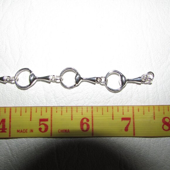 Silver Horsebit Styled Bracelet – NEW - Picture 4 of 8